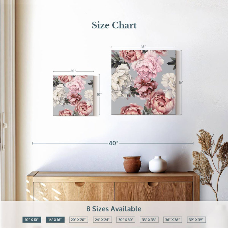 Vintage Peonies Pattern