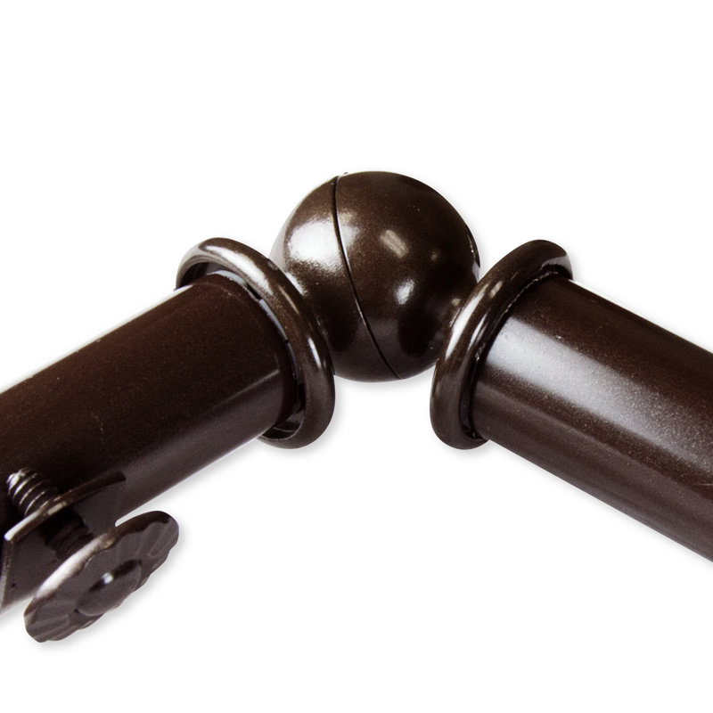 Jalissa Adjustable 0.81'', Cocoa, 28-48" (each side)