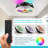 13" Small Modern Flush Mount Ceiling Fans With Lights And Remote-1656832300