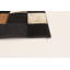 Tapis noir en cuir de vache fabriqué à la main Lares