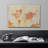 World Map " Typography Landmark "-94537134