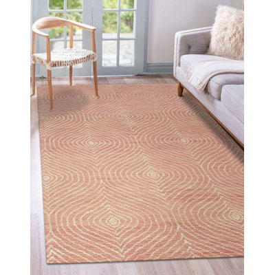 Handmade Wool Geometric Area Rug