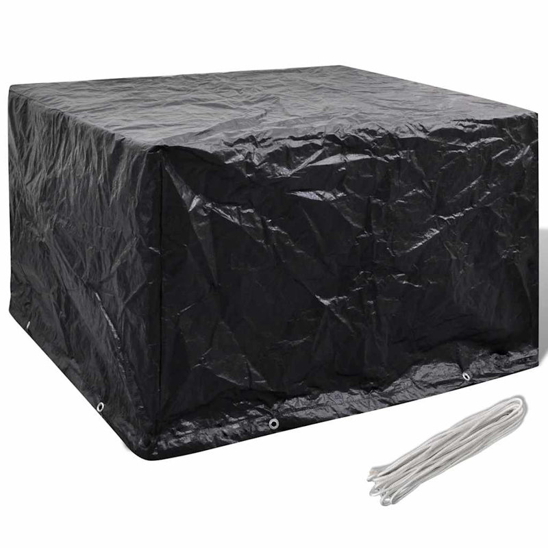 Outdoor Patio Bench Cover, 90cm H x 135cm W x 135cm D