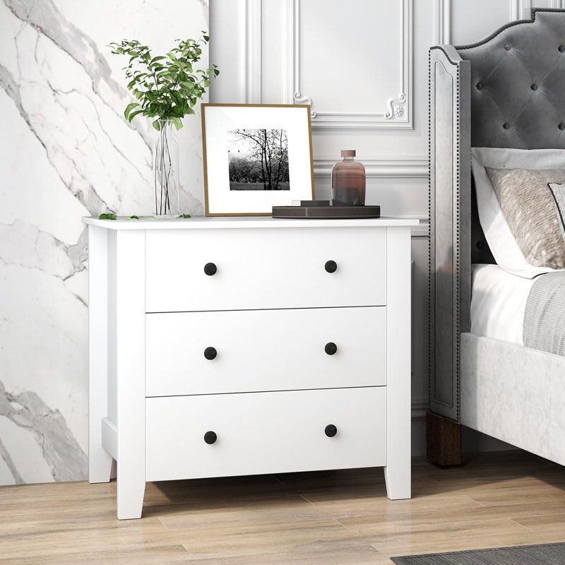 72 cm W Chest of 3 Drawers