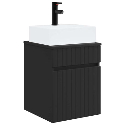 Single Bathroom Vanity with Ceramic Basin