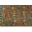 Tapis unique brun de 3 pi 7 po x 9 pi 7 po