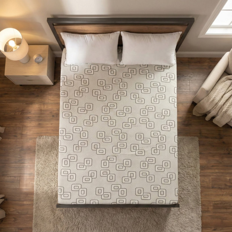 Matelas en mousse à mémoire de forme ferme de 5 po , Simple