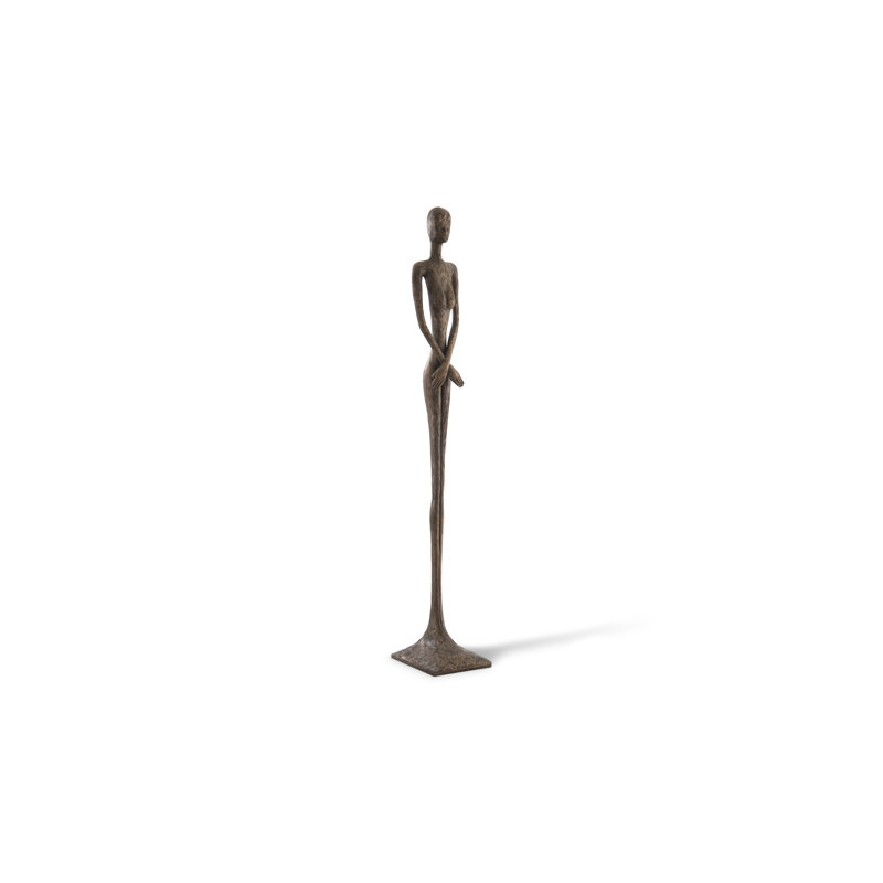 Lottie Resin Garden Statue, Bronze