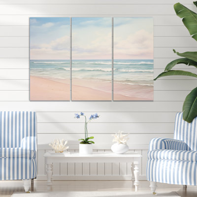 Radke - ensemble de reproductions d'art mural plage