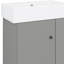 Meuble-lavabo flottant 21,6 po avec lavabo, rangement ouvert à droite