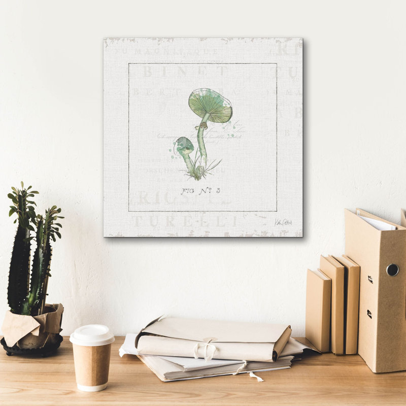 «In The Forest 3» par Katie pertiet, art mural sur toile, H 18 po x l 18 po x P 0,75 po