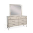 Commode en bois massif à 6 tiroirs 60 po Bigvai