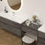 Meuble-lavabo mural 150 po avec évier en acrylique renforcé Aliki-266794939