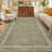 Bordered Machine Washable Area Rug with Non-Slip Backing Non-Slip Living Room Rug Easy-Cleaning Floor Carpet-926551687-926551683