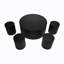 Wave Stripe Coffee Tables Set of 5-264798416
