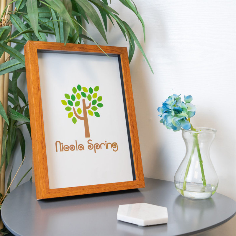 Nicola Spring - 3D Box Photo Frames, Black, 32cm H x 23.3cm W x 3.5cm D