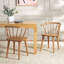 Baek 45cm Solid Spindle Back Arm Chair-132421088