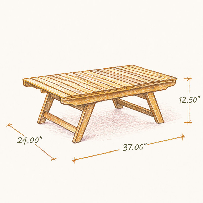 Side Table, Teak