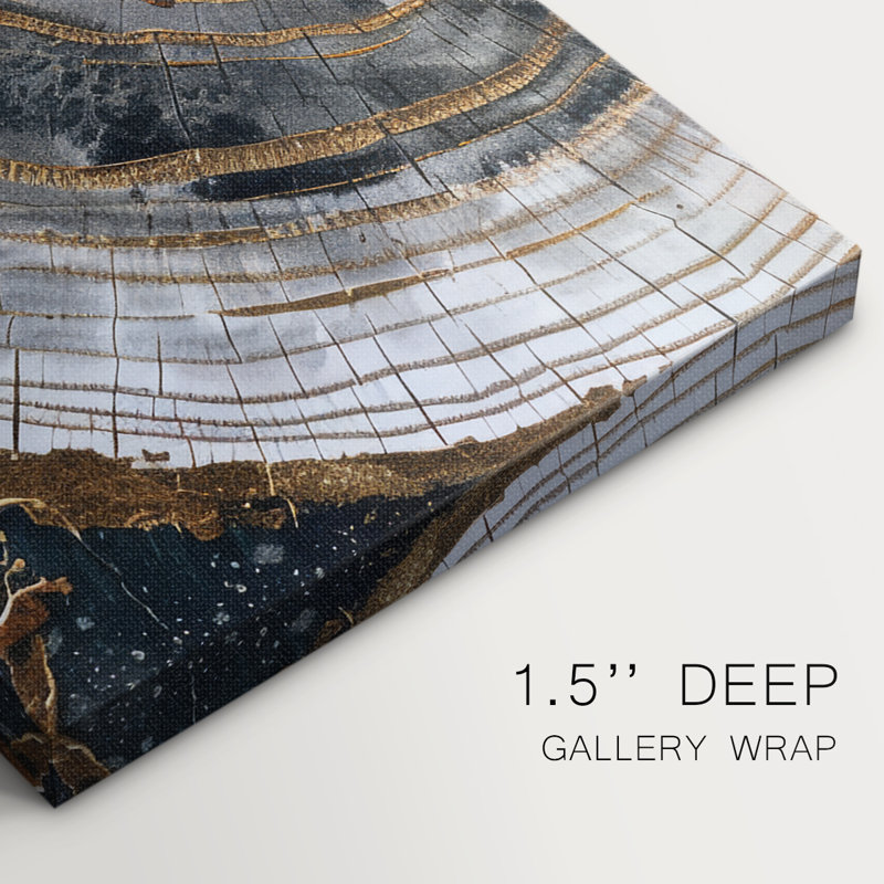 Toile tendue avec châssis abstrait Series # # XIII-Abstract, H 12 po x l 30 po