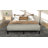 Stochmal 7'' Expandable Steel Bed Frame with LED Lights, Noiseless Tool-Free Easy Assembly, No Boxspring Needed-1927264558