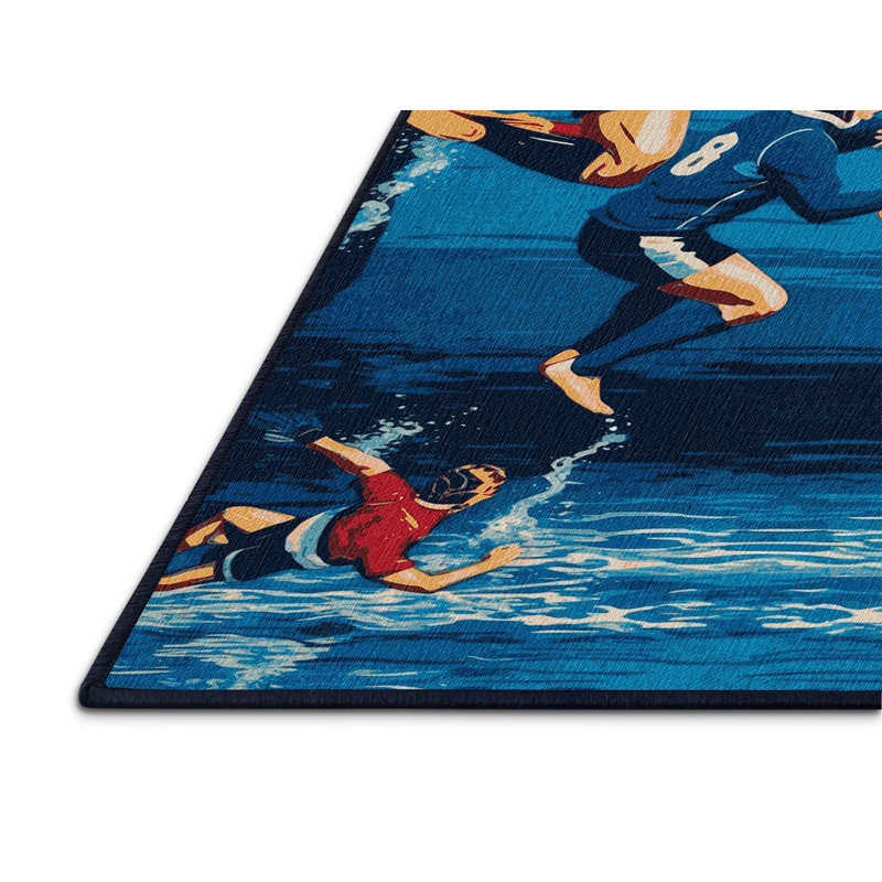 Tapis lavable sous l'eau , Rectangulaire 8 pi x 10 pi