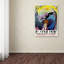 « le chat noir », affiche rétro sur toile tendue-24050056