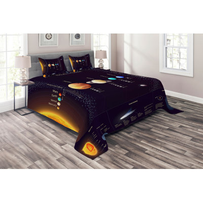 Modern & Contemporary Polyester Coverlet