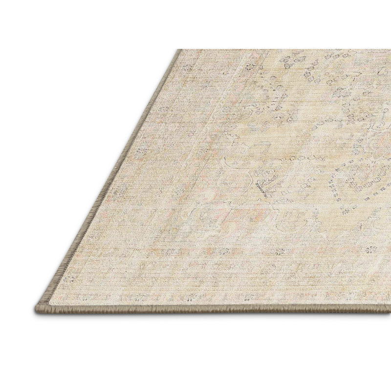 Tapis oriental tissé à la machine, Tapis de couloir 2 pi x 5 pi