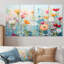 Fleurs colorées de fleurs printanières - fleurs sauvages 4 pièces-625885926