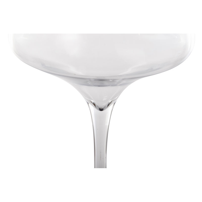  Glass Table Vase, 25.5cm H x 16.6cm W x 50cm D, Clear