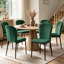 Modern Velvet Armless Upholstered Dining Chair with Diamond Stitching for Dining Room, Restaurant, Bar-596006368