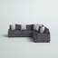 Canapé modulaire 3 pièces rembourré-92974255
