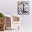 Art mural épique Graffiti «Stay Anchor» par Art Licensing Studio, 26 po x 30 po