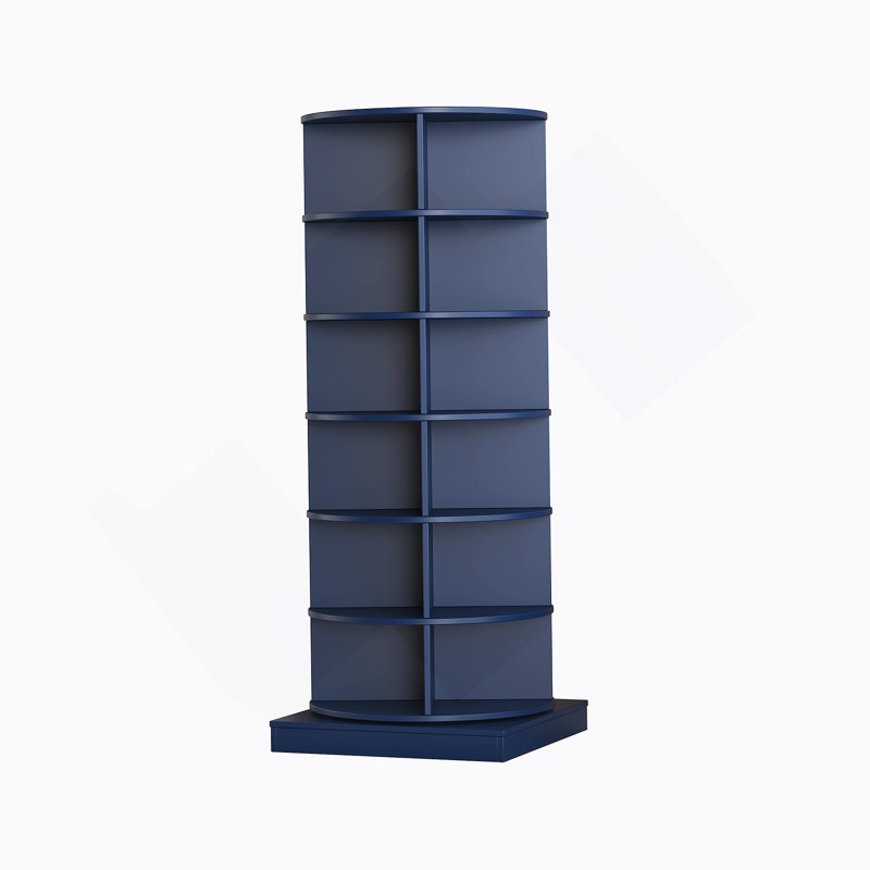 Armoire à chaussures bleue rotative 6 couches 6 couches
