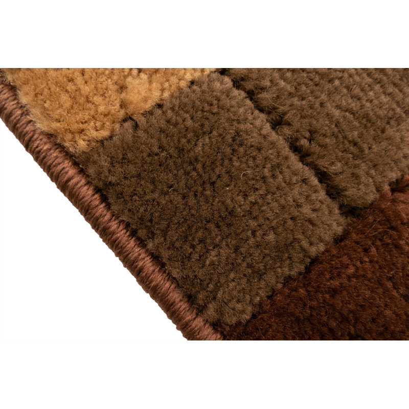 Custom Size Stair Treads by Inches Machine Washable Abstract Volley Design Slip Resistant Soft Medium Pile Stair Treads
