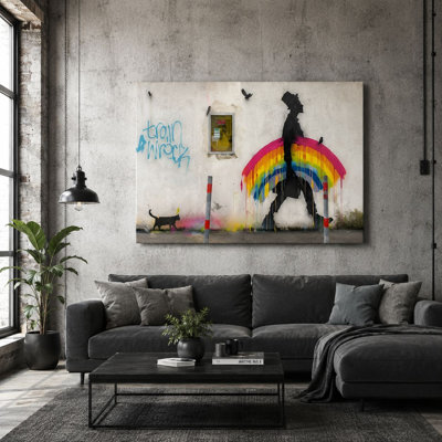 Peinture décorative sur toile