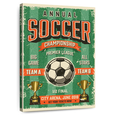 Affiche de soccer