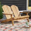 Banc de jardin en bois Dewitt Adirondack-27443938