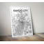 Kansas City Map - No Frame Print-1467427658