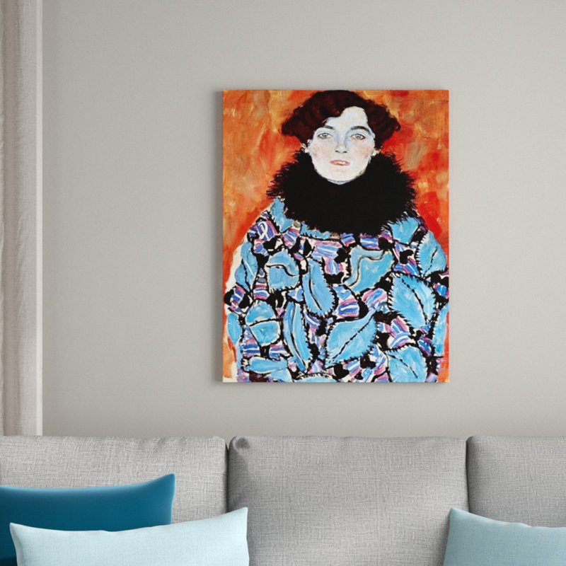 Gustav Klimt - Wrapped Canvas Painting, 80cm H x 60cm W x 1.8cm D