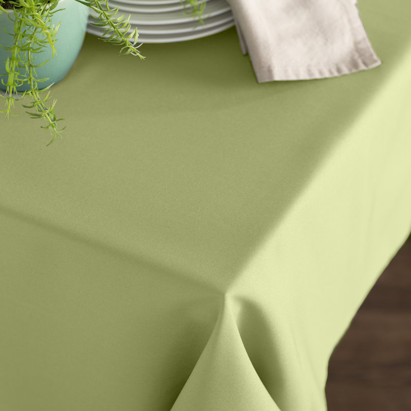 Nappe rectangulaire en polyester résistante aux taches Fisher, ISE, 156 po x 90 po