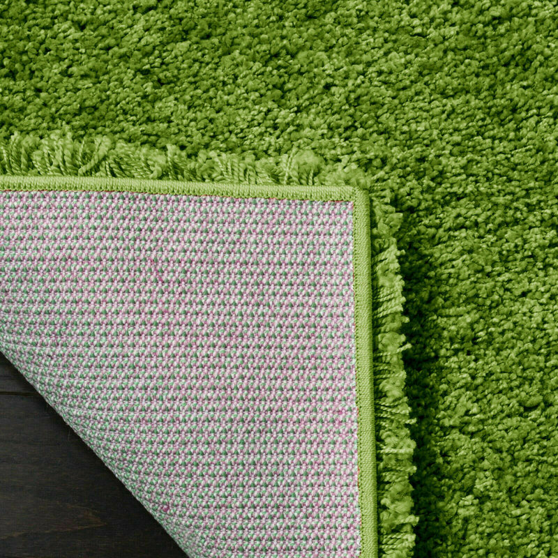 Hamze Solid Colour Hand Woven Area Rug, Rectangle 200 x 290cm