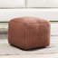Prism 18" Wide Handwoven Square Pouf-761080669