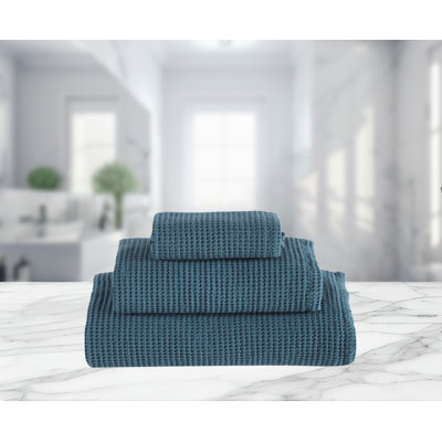 Ensemble de 3 pièces de chambre d'amis en coton turc Mosche