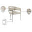 Chaise en velours Kirsi-75000020-75000021