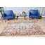 Tapis turc fait à la main en rose pour le salon et la maison - Tapis rétro