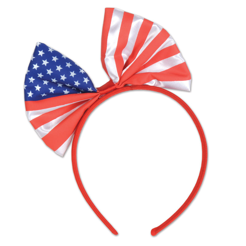 Bandeau patriotique à arc - paquet de 12