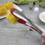 Pinces en silicone 13,25 po pour cuisiner, griller et servir Tovolo, Cayenne