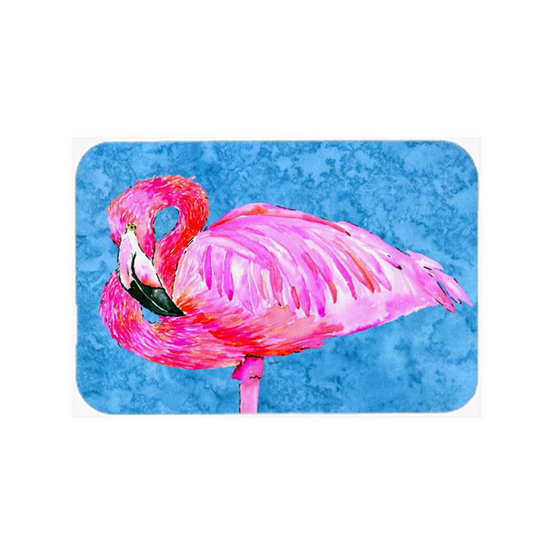 East Urban Home Flamingo Glass Cutting Board