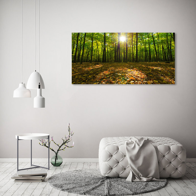 Forest 1 Piece Wrapped Canvas Wall Art
